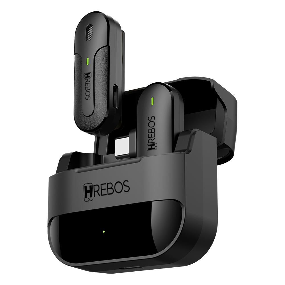 Microfone Sem Fio - Clip Voice S One - Hrebos