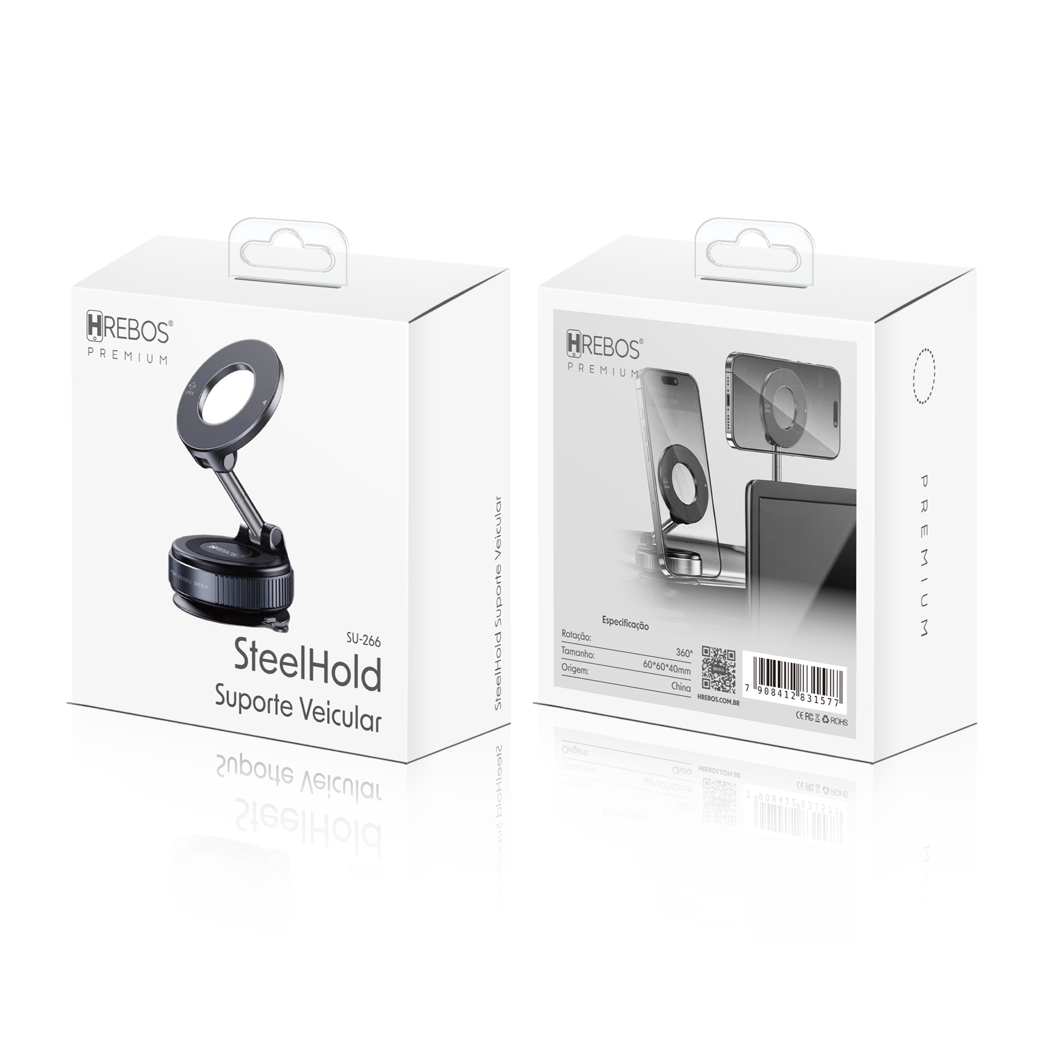 SteelHold Suporte Veicular - Hrebos